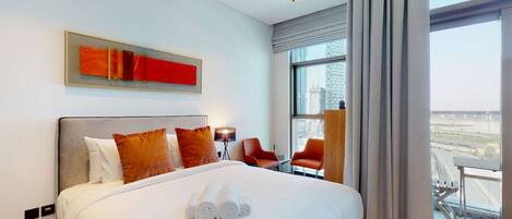 1 bedroom, desk, iron/ironing board, WiFi