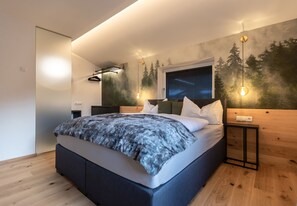 2 Schlafzimmer, Zimmersafe, Reisekinderbett, kostenloses WLAN