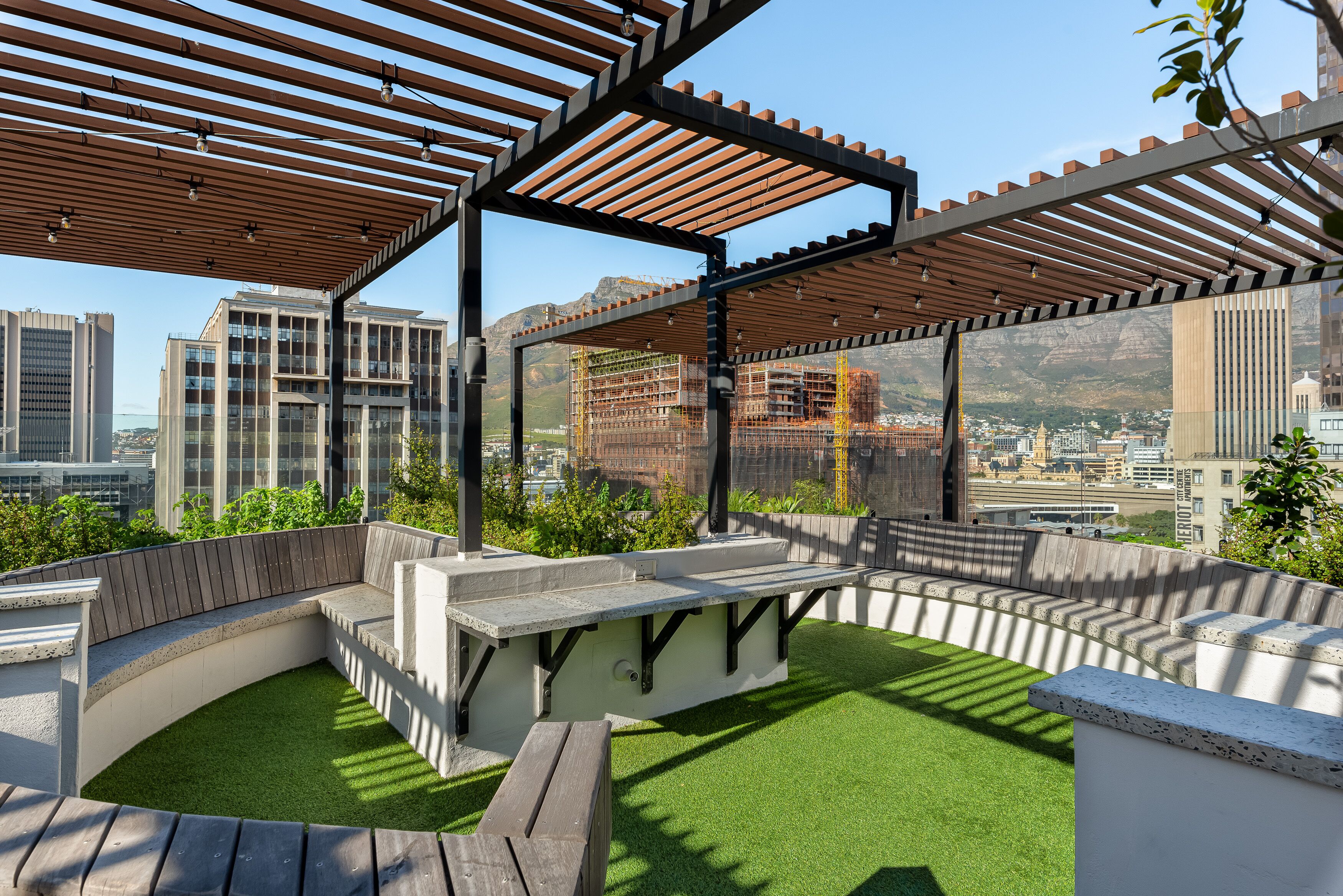 Terraza en la azotea