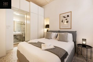 Desk, iron/ironing board, travel cot, free WiFi