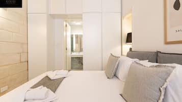 Desk, iron/ironing board, travel cot, free WiFi