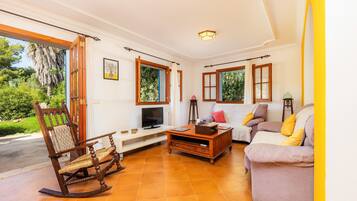 Télévision, cheminée