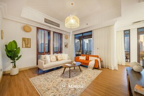 Departamento de lujo | Área de sala de estar