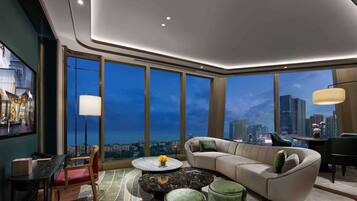 MGM Ocean View Suite | Premium bedding, down comforters, minibar, individually decorated