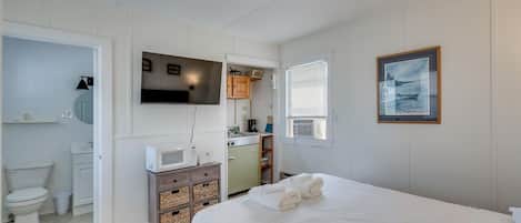 1 Schlafzimmer, BĂŒgeleisen/BĂŒgelbrett, kostenloses WLAN, BettwĂ€sche