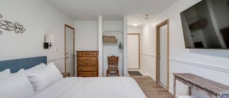 1 chambre, fer et planche à repasser, Wi-Fi gratuit, draps fournis