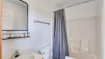 Hair dryer, towels