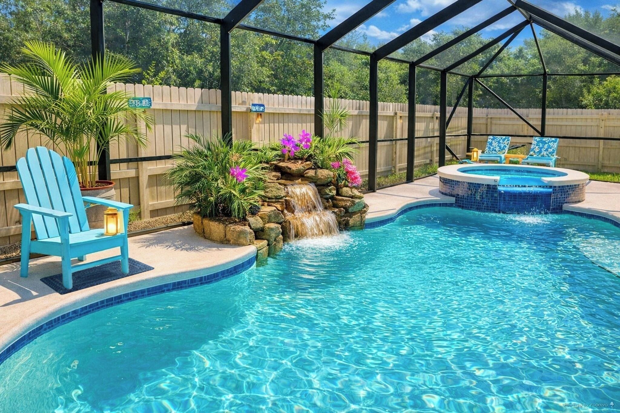 Ulkouima-allas, lämmitetty uima-allas