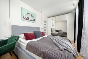 2 chambres, bureau, fer et planche à repasser, Wi-Fi