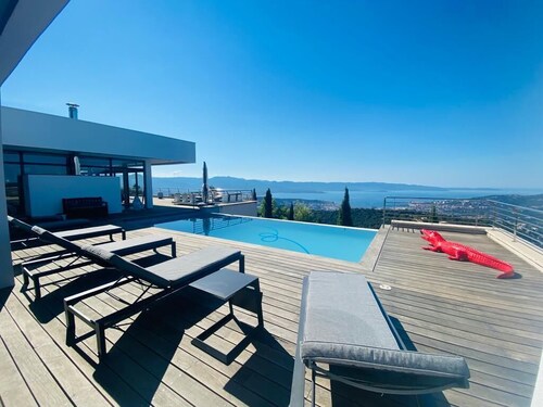 Exceptionnel ! Hauteurs D'ajaccio, Splendide Villa Contemporaine