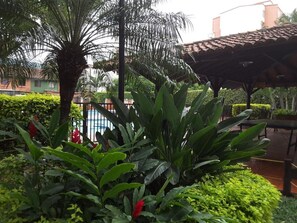 Alberca al aire libre 