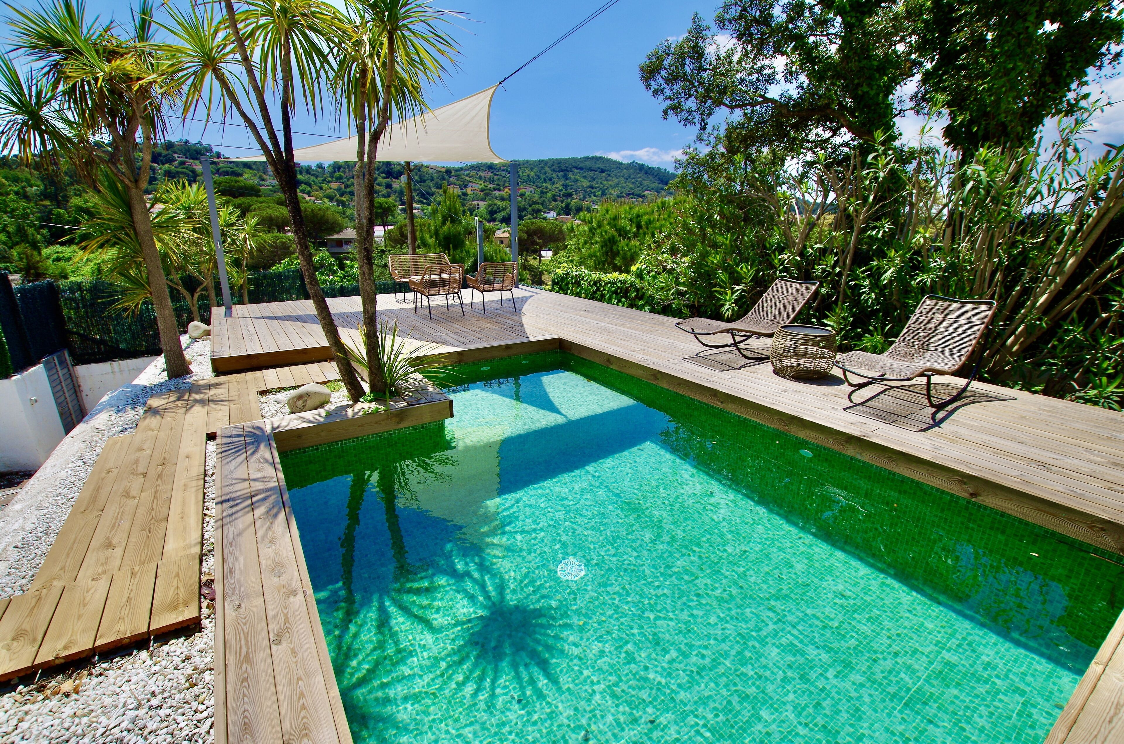 Alberca al aire libre 