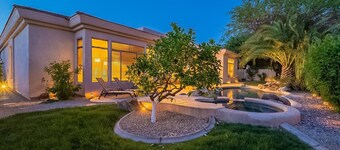 Luxury Grayhawk Retreat~Pool~Spa~19th Hole 🏡Game Room ~BBQ ~Golf Nearby