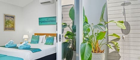 1 bedroom, iron/ironing board, internet, bed sheets