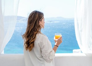 Honeymoon Suite | Terrace/patio - Amelie Suites (Mykonos)