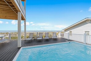 Una piscina climatizada