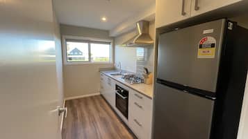 Fridge, stovetop, toaster, spices