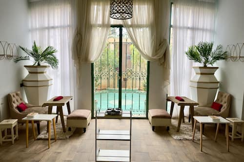 Behandlingsrom for par, dampbad, tyrkisk bad/hamam og kroppsbehandlinger