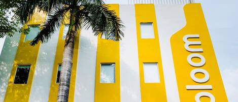 Fassade der Unterkunft