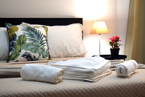 1 habitación, tabla de planchar con plancha, wifi gratis y ropa de cama 