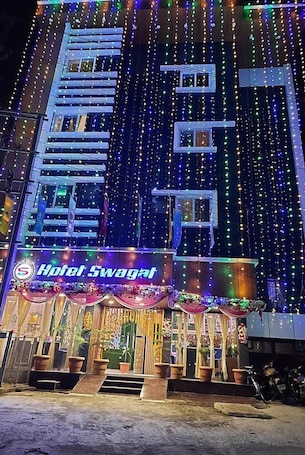 Front of property. Hotel Swagat