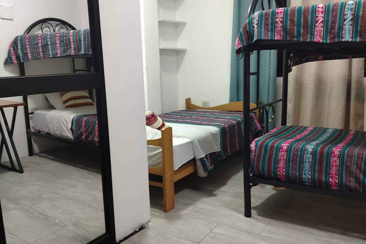 Basic Triple Room | Premium bedding, down comforters, Select Comfort beds, laptop workspace