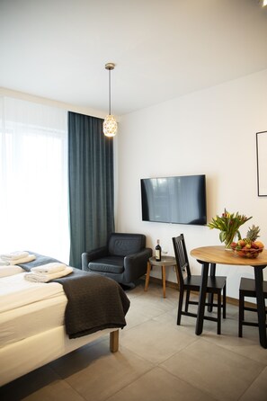 ดีลักซ์สตูดิโอ | เตารีด/โต๊ะรีดผ้า, Wi-Fi ฟรี