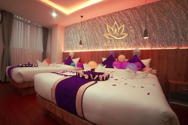 Family Triple Room | Premium bedding, free WiFi, bed sheets