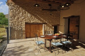 Opções para refeição ao ar livre