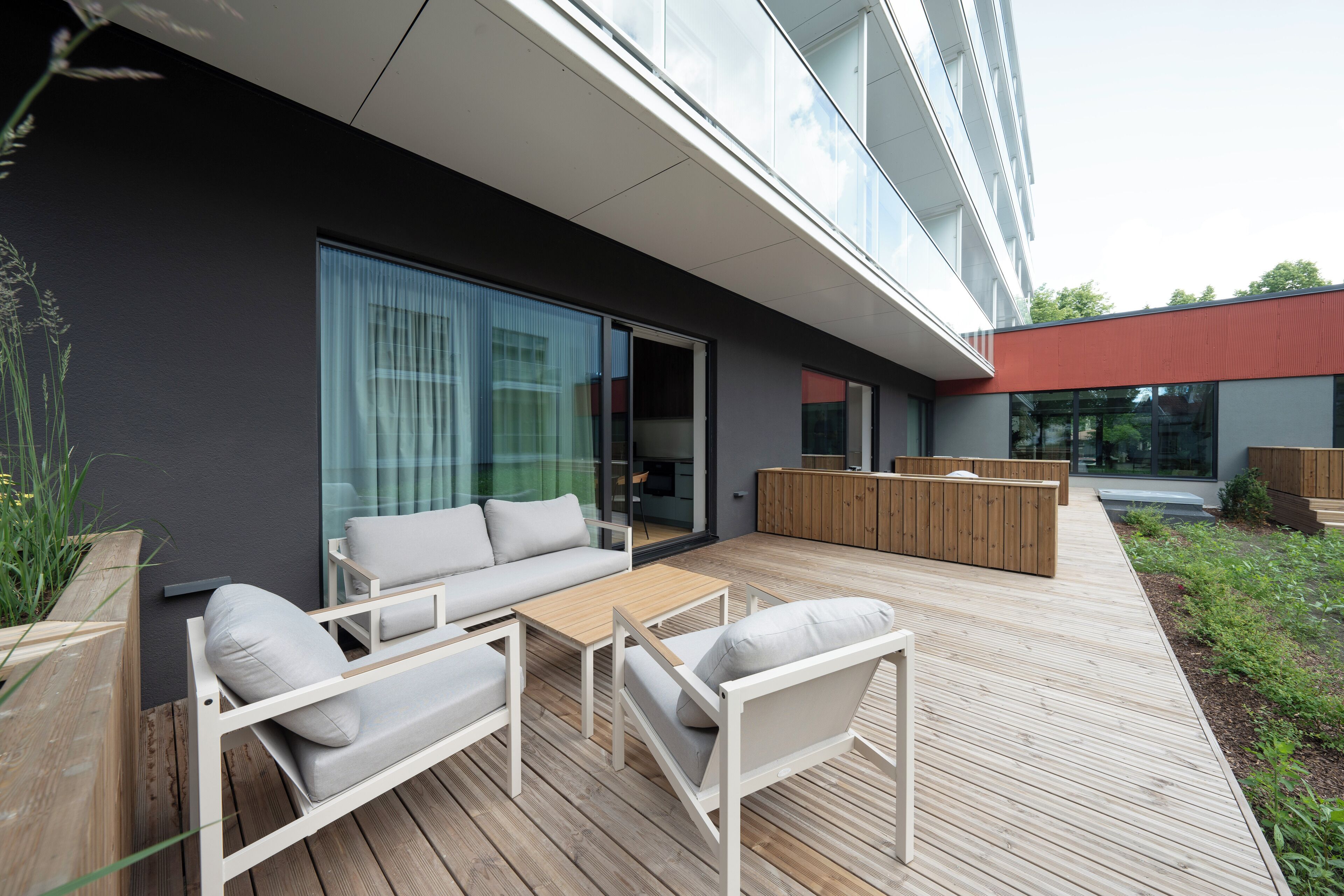 Studio Supérieur, terrasse