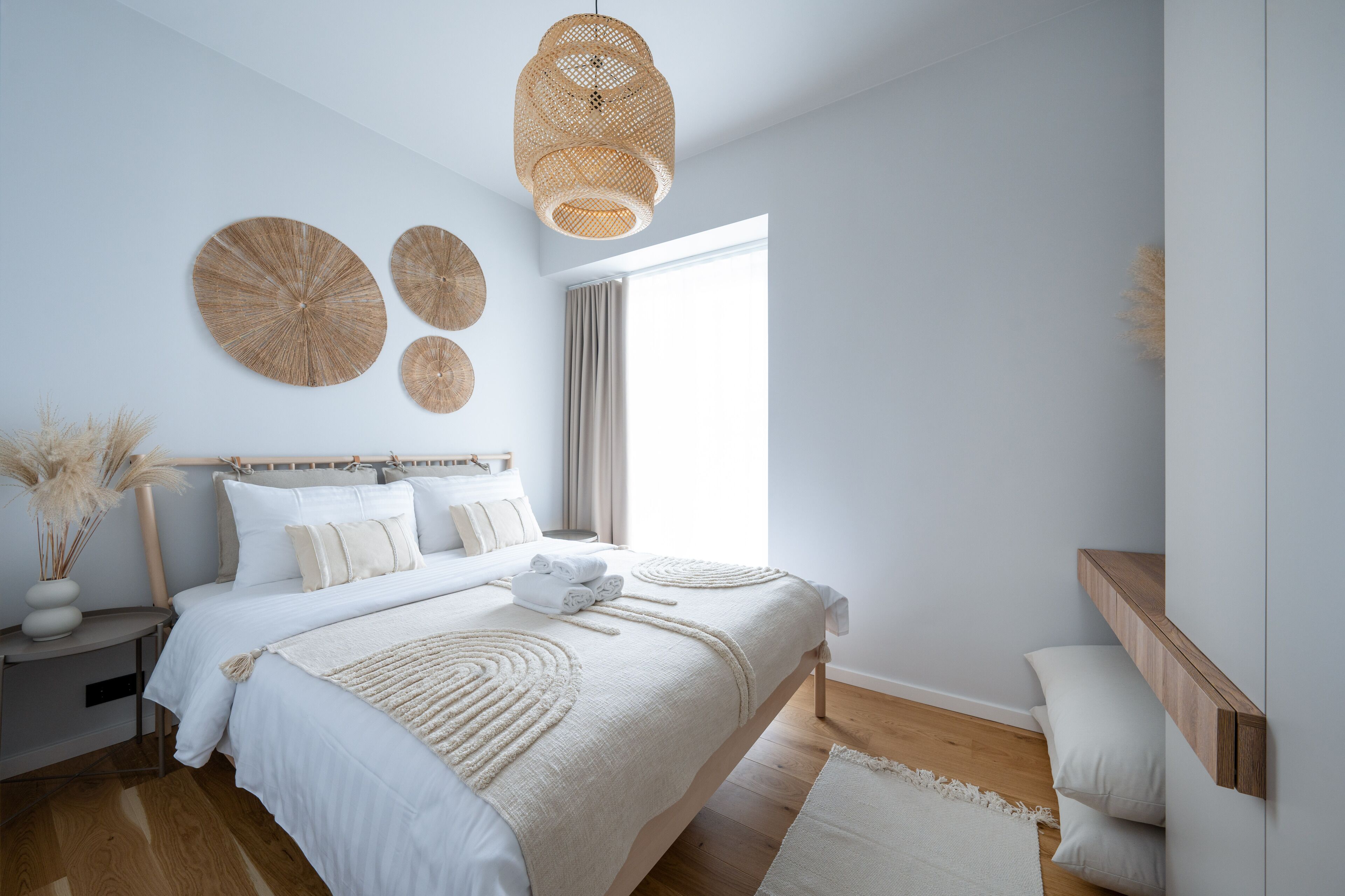 Apartment, Balkon | Hochwertige Bettwaren, individuell dekoriert, Bügeleisen/Bügelbrett