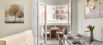 Brand new very stylish apartment with free parking space