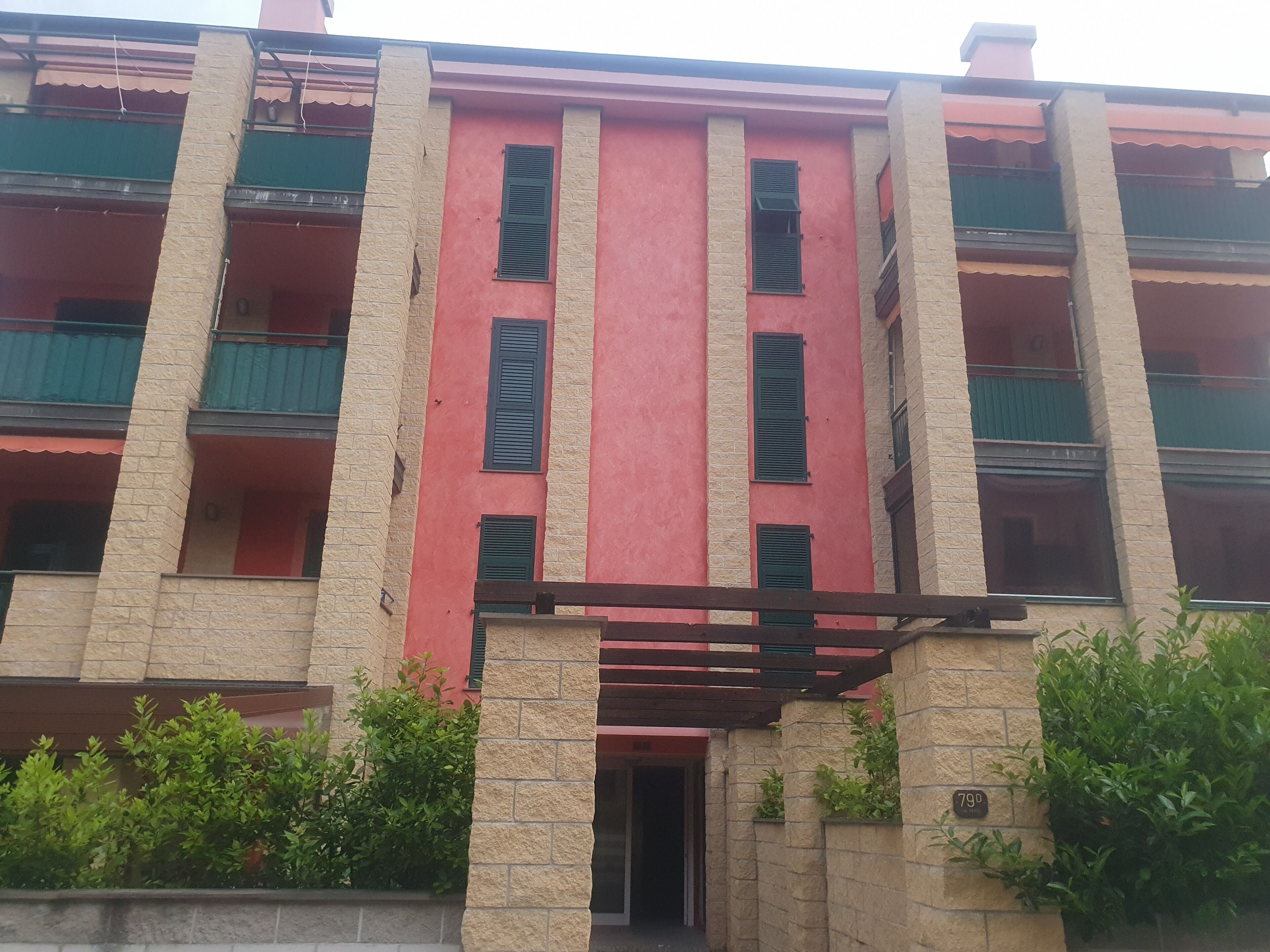 Facciata della struttura