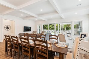 Dining - Luxury home with private pool, outdoor kitchen w/fireplace & deeded beach access (Seacrest Beach West)