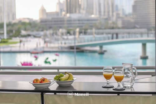 Manzil - Spacious 3B Villa w/ Burj & Fountain View
