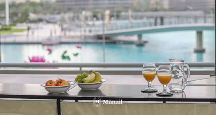 Manzil - Spacious 3B Villa w/ Burj & Fountain View