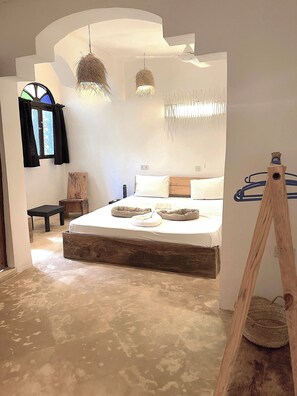 Deluxe Triple Room, Non Smoking, Private Bathroom (Villa with Pool) | In-room safe, individually decorated, blackout curtains, free WiFi - The Seles Boutique Resort (Matemwe)