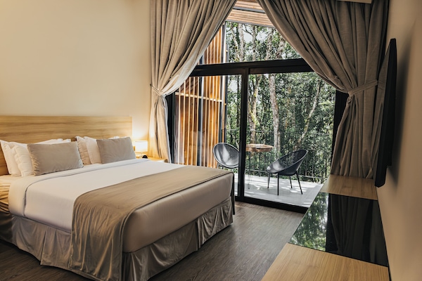 Premium-Chalet, 1 King-Bett