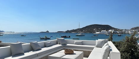 Premium Apartment, Sea View | Terrace/patio