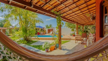 Casa básica | Varanda coberta