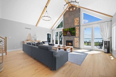 Lakefront Home with Private Pier and Fire Pit