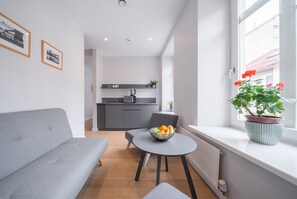 Departamento Deluxe | Área de sala de estar
