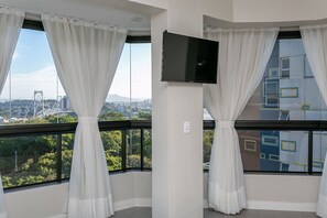 Interior - Rooftop Pool | Balcony with Sea View #CA45 (Florianópolis)
