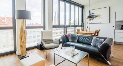 Panorama Bliss - Luxus Apartment in Braunschweig's Altstadt