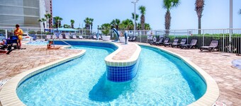 Amazing Beach Condo with Water Park at Dunes Village Resort