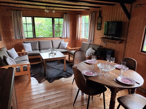 Charmante cabane en pleine nature