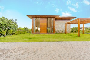 Fassade der Unterkunft