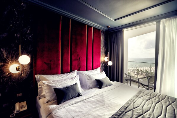 Superior Double Room, Sea View | In-room safe, desk, soundproofing, free WiFi - Luxury Premium Finese Hotel & SPA (Golem)