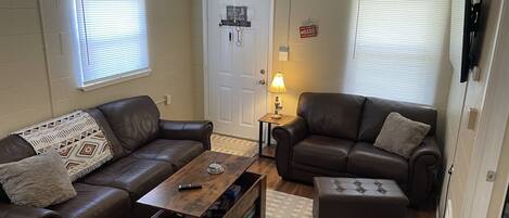 Smart TV, DVD player, video library