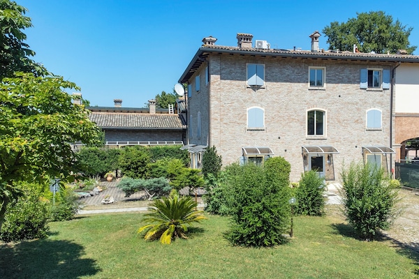 Blick von der Unterkunft